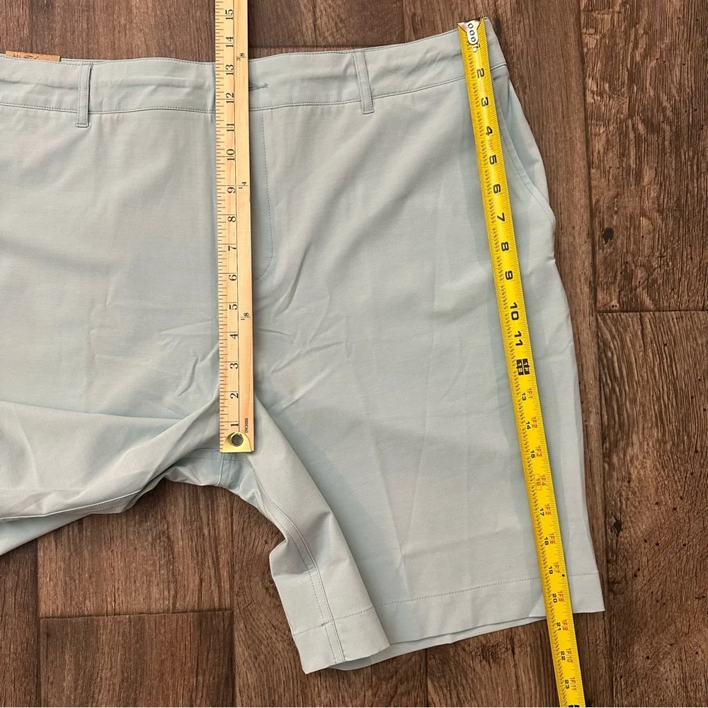 Faherty All Day Belt Loop Shorts Mens Size 38 Light Blue
